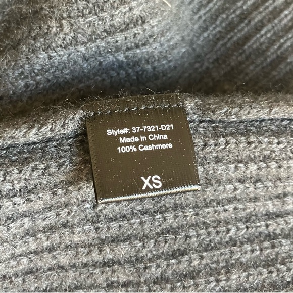 Jenni Kayne cashmere cardigan, charcoal gray, XS - Picture 5 of 6